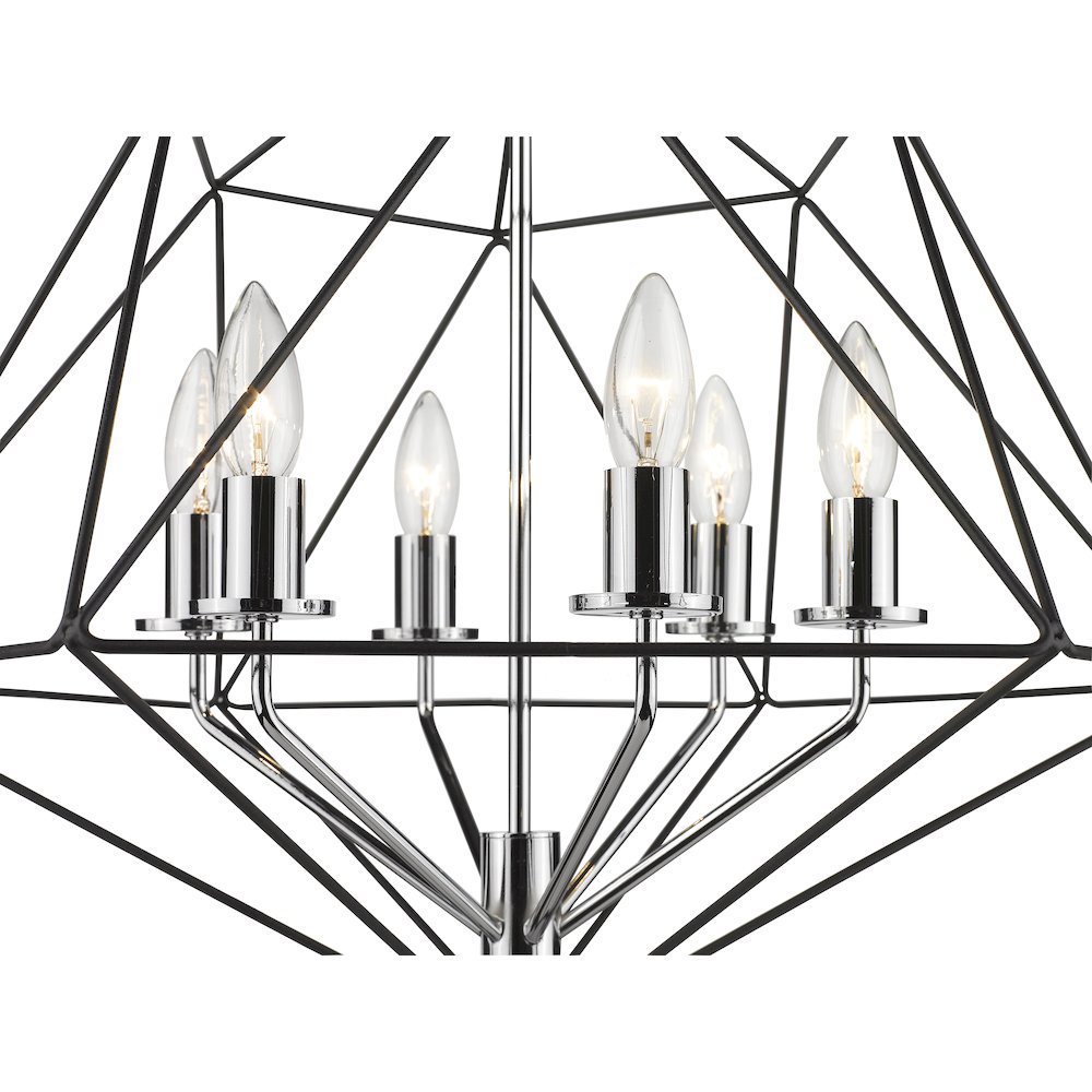 Z-Lite 6 Light Chandelier. Picture 4