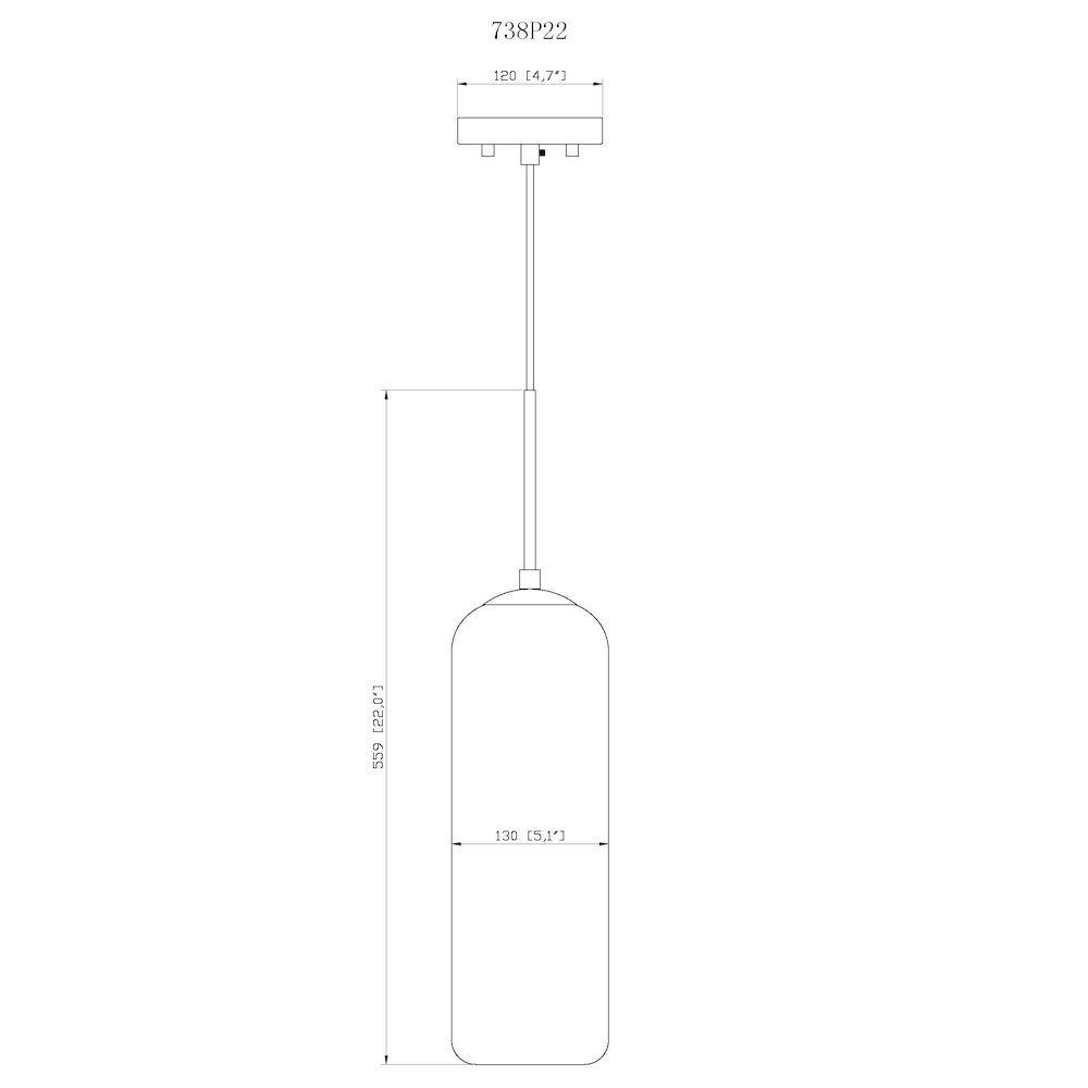 Z-Lite 1 Light Pendant. Picture 8