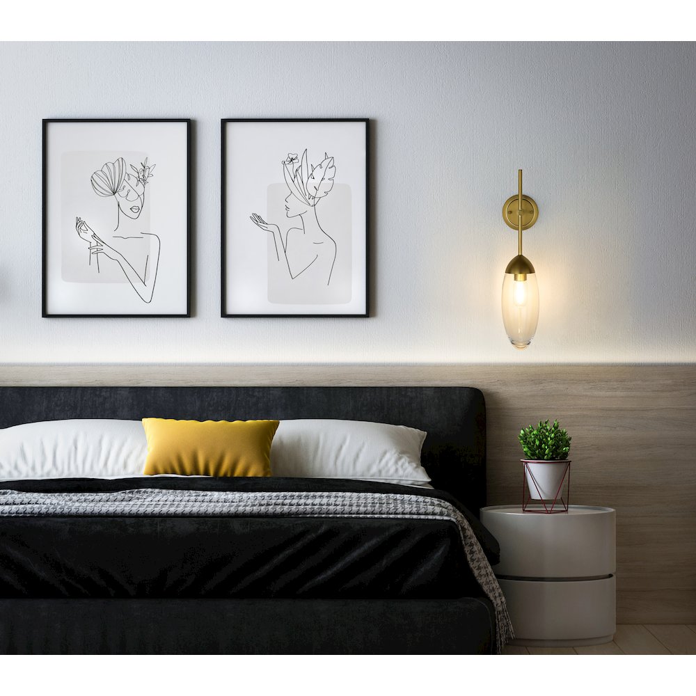 Z-Lite 1 Light Wall Sconce. Picture 7