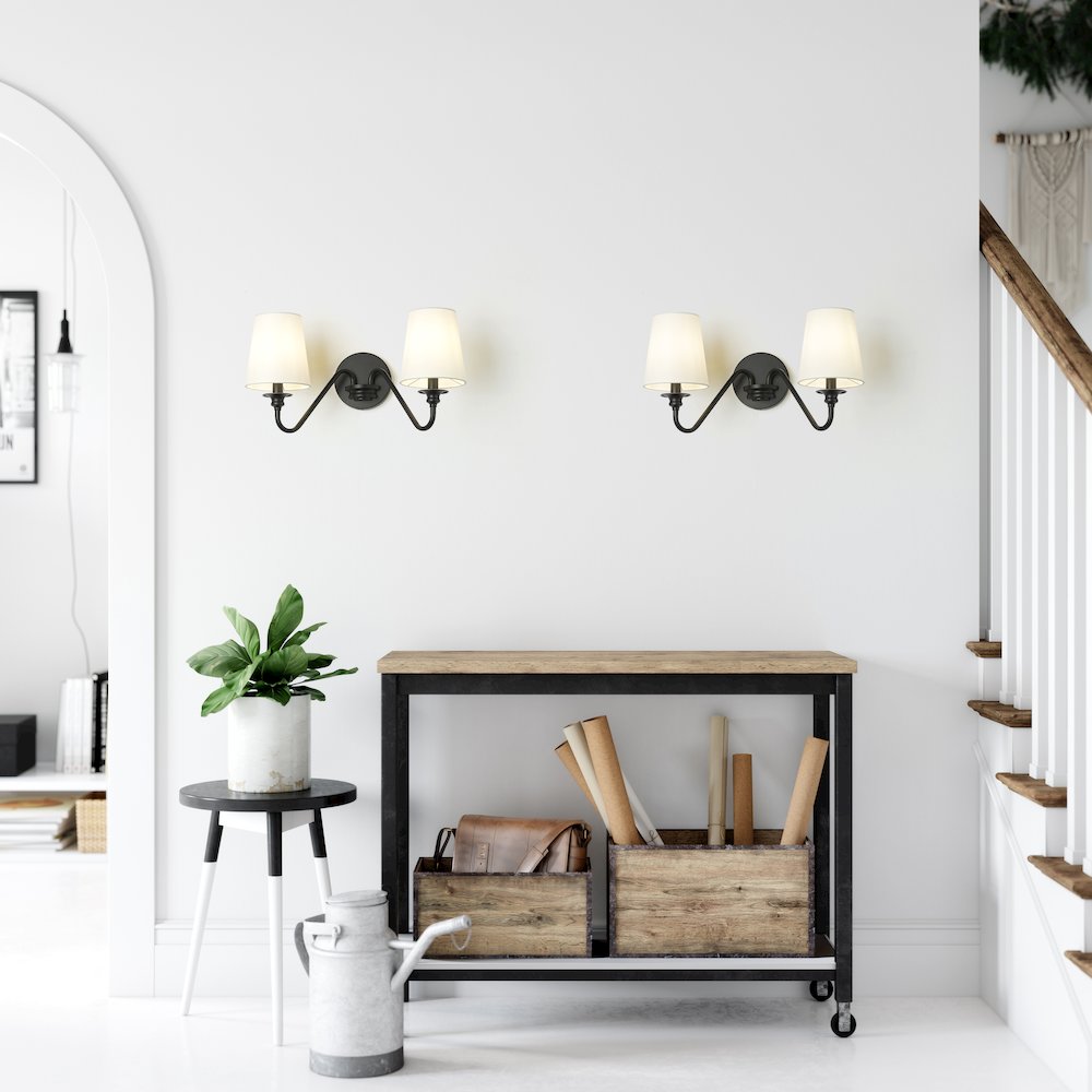 Z-Lite 2 Light Wall Sconce. Picture 6