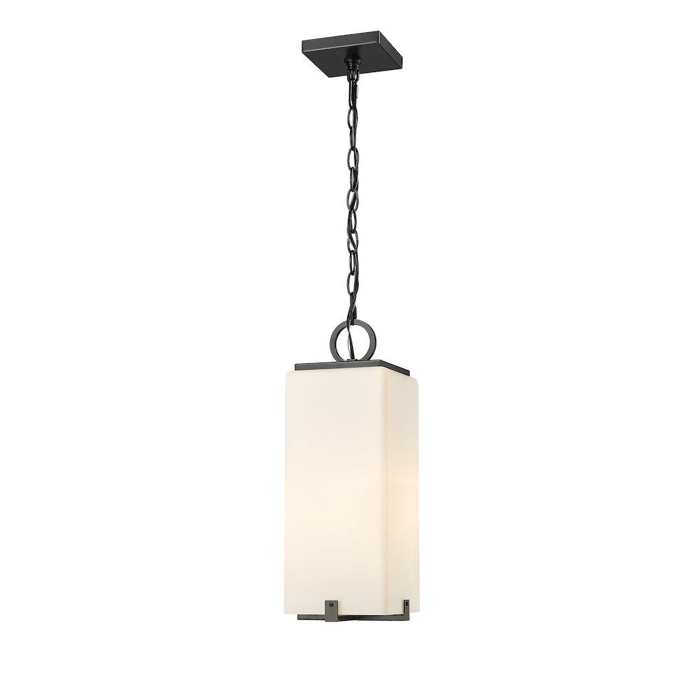 Z-Lite 1 Light Outdoor Chain Mount Ceiling Fixture. Picture 1