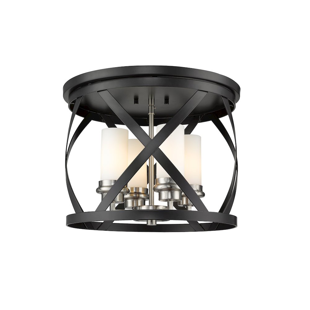 Z-Lite 4 Light Flush Mount. Picture 2