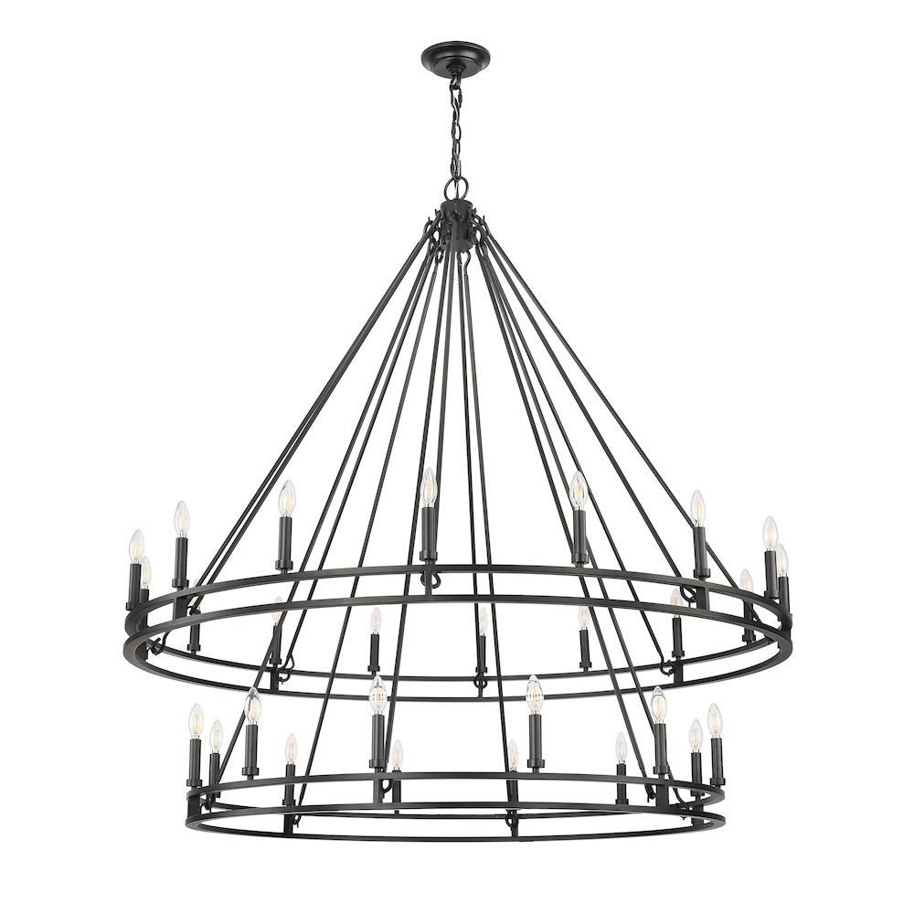 Z-Lite 28 Light Chandelier. Picture 5