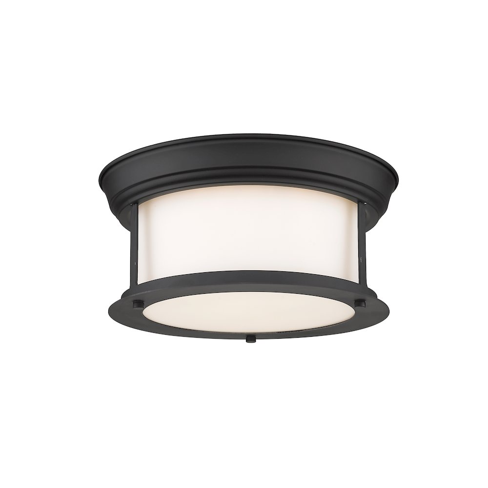Z-Lite 2 Light Flush Mount. Picture 1