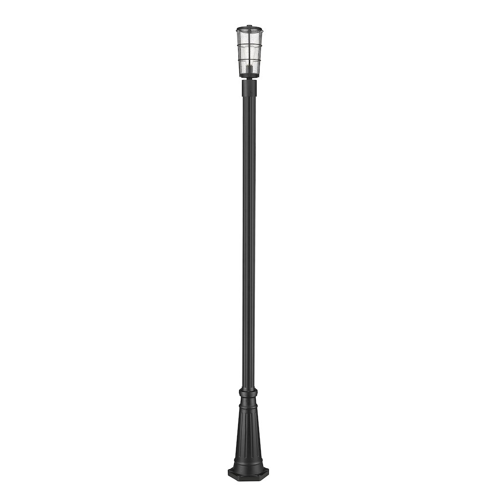 Z-Lite 1 Light Outdoor Post Mounted Fixture. Picture 5