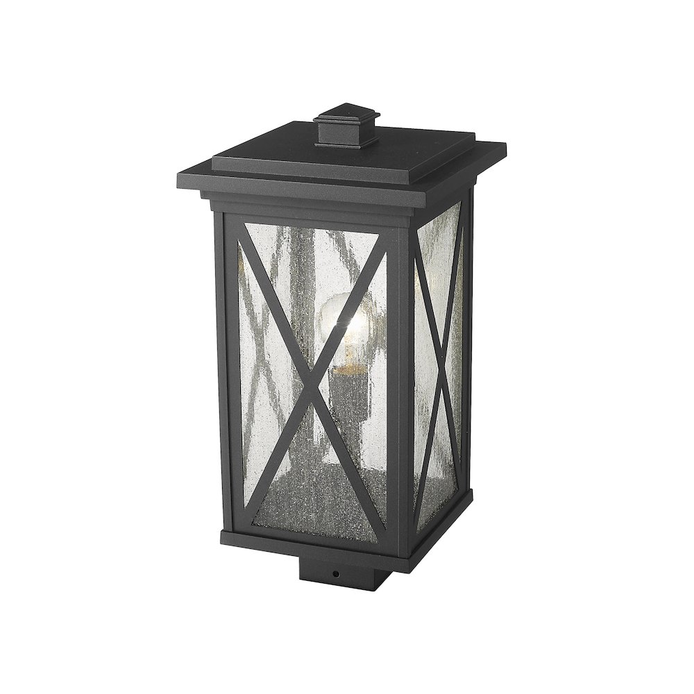 Z-Lite 1 Light Outdoor Post Mount Fixture. Picture 3