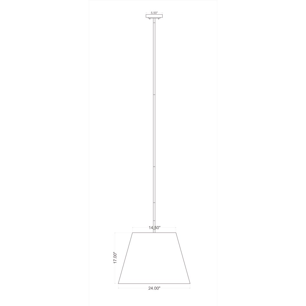 Z-Lite 1 Light Pendant. Picture 8
