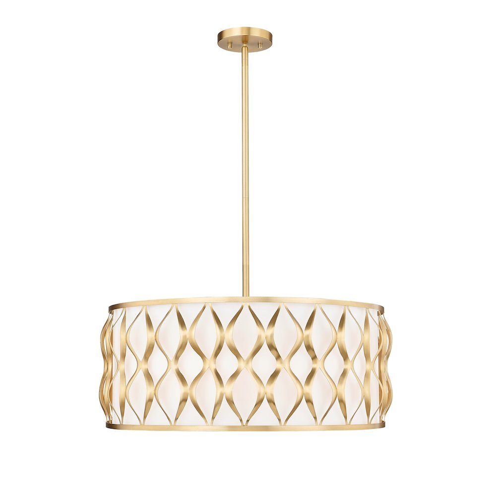 Z-Lite 8 Light Pendant. Picture 1