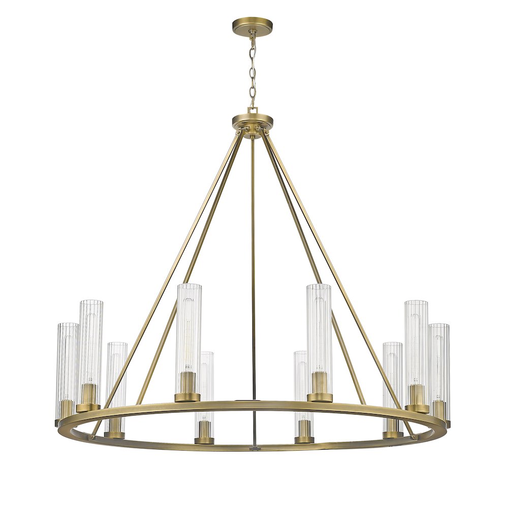 Z-Lite 10 Light Chandelier. Picture 5