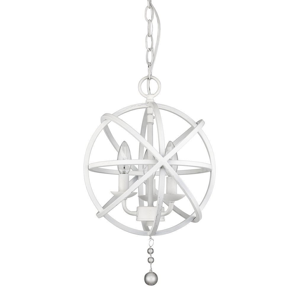 Z-Lite 3 Light Chandelier. Picture 5