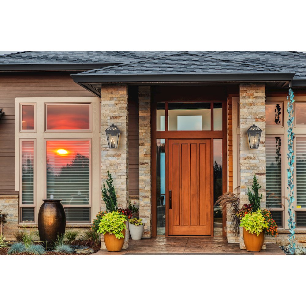 Z-Lite 3 Light Outdoor Wall Light. Picture 6