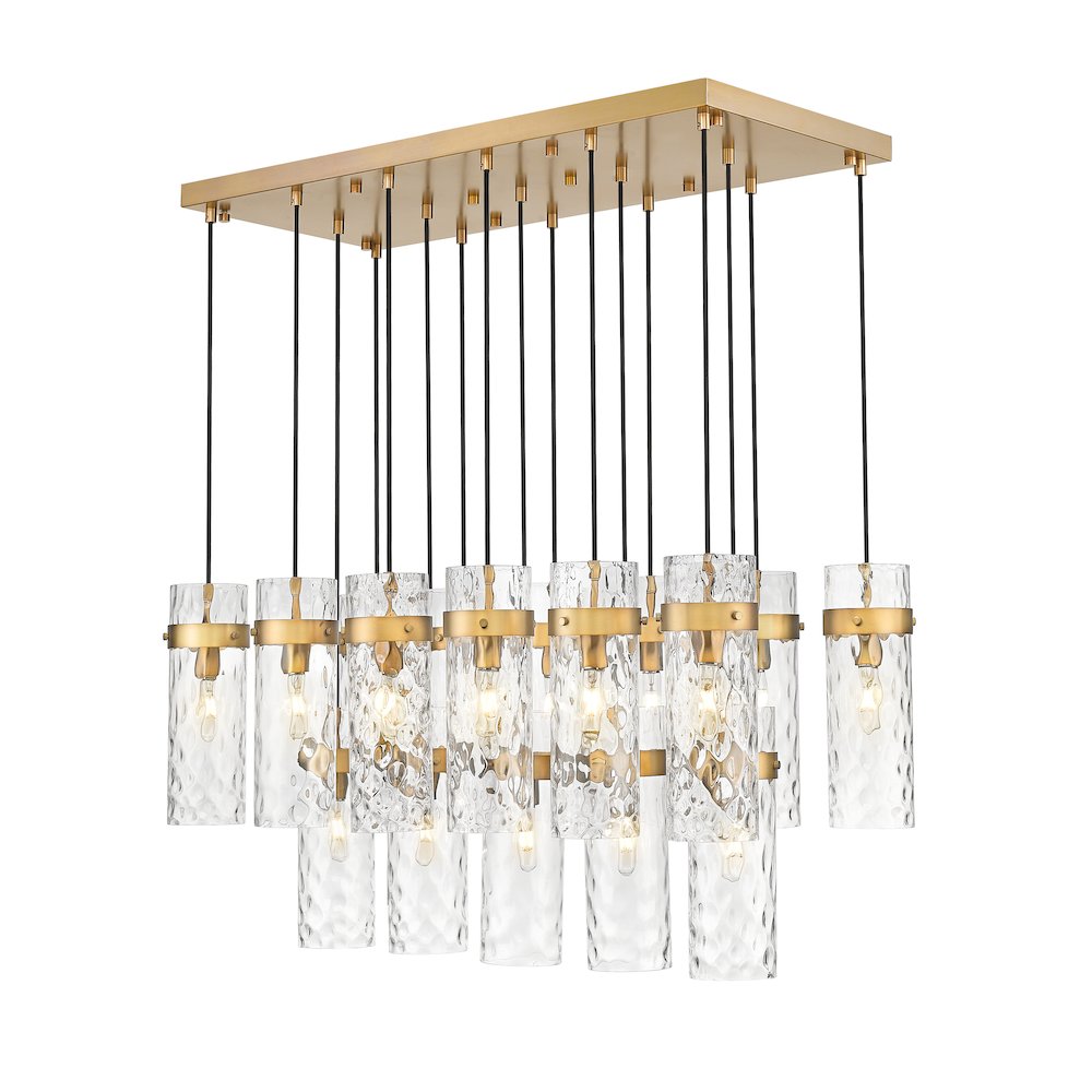 Z-Lite 17 Light Linear Chandelier. Picture 1
