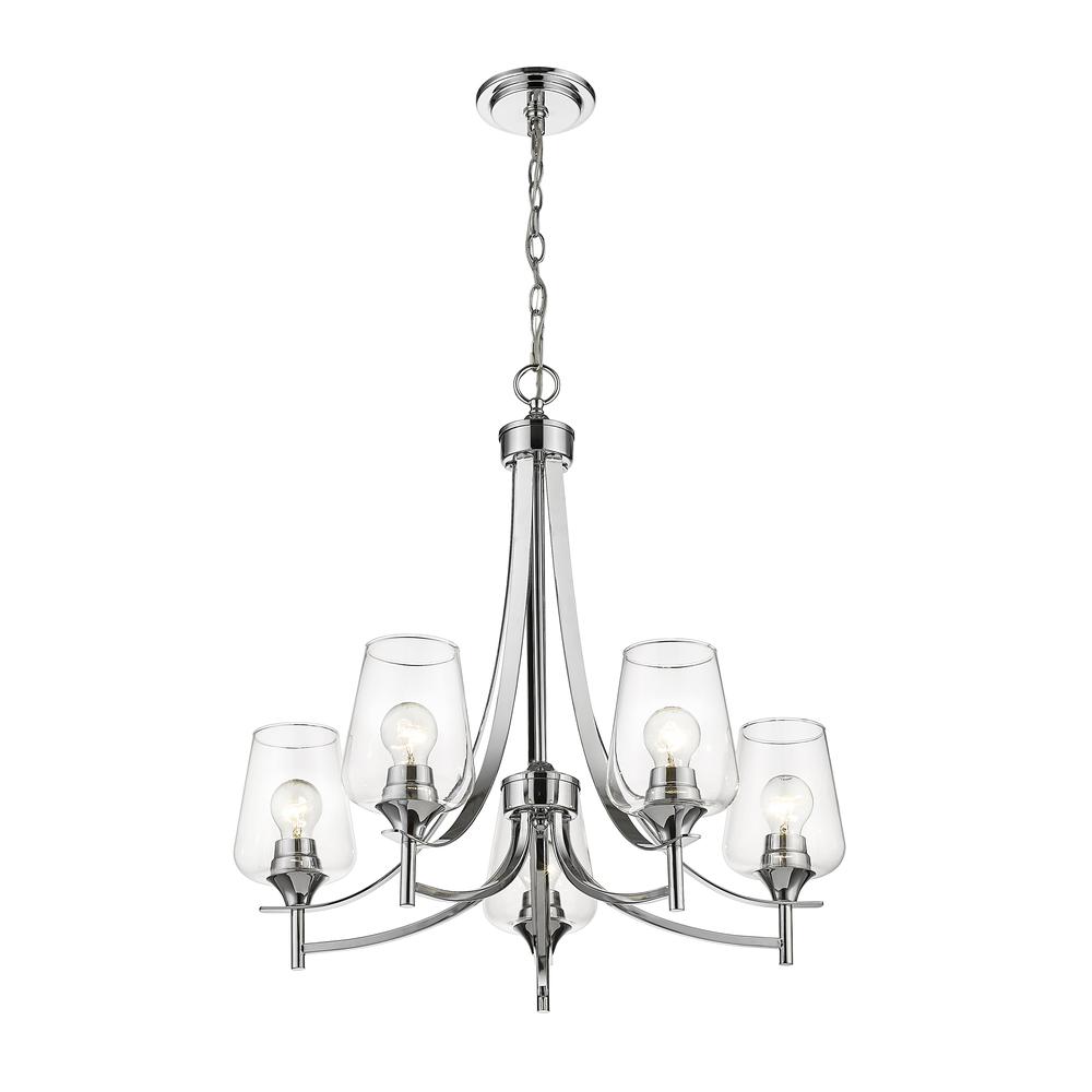 5 Light Chandelier. Picture 3