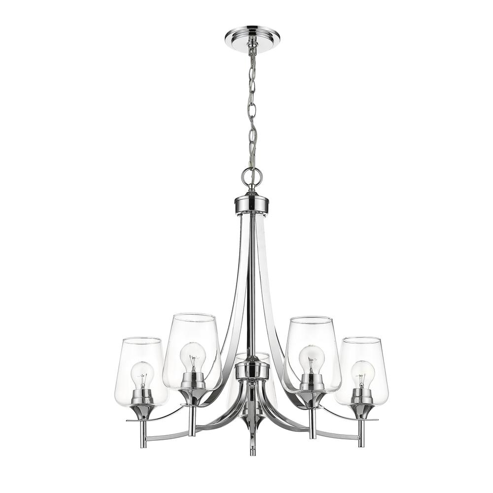 5 Light Chandelier. Picture 5