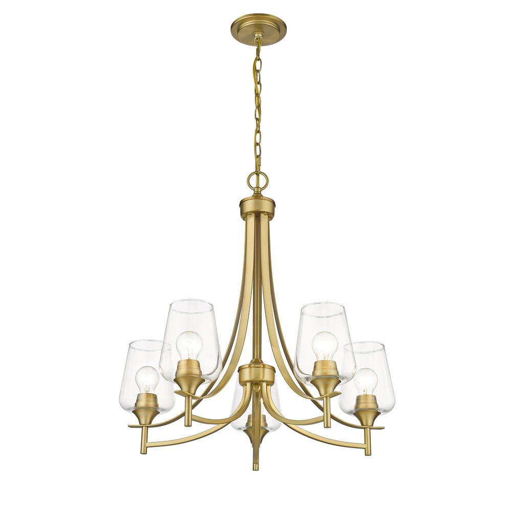 5 Light Chandelier. Picture 3