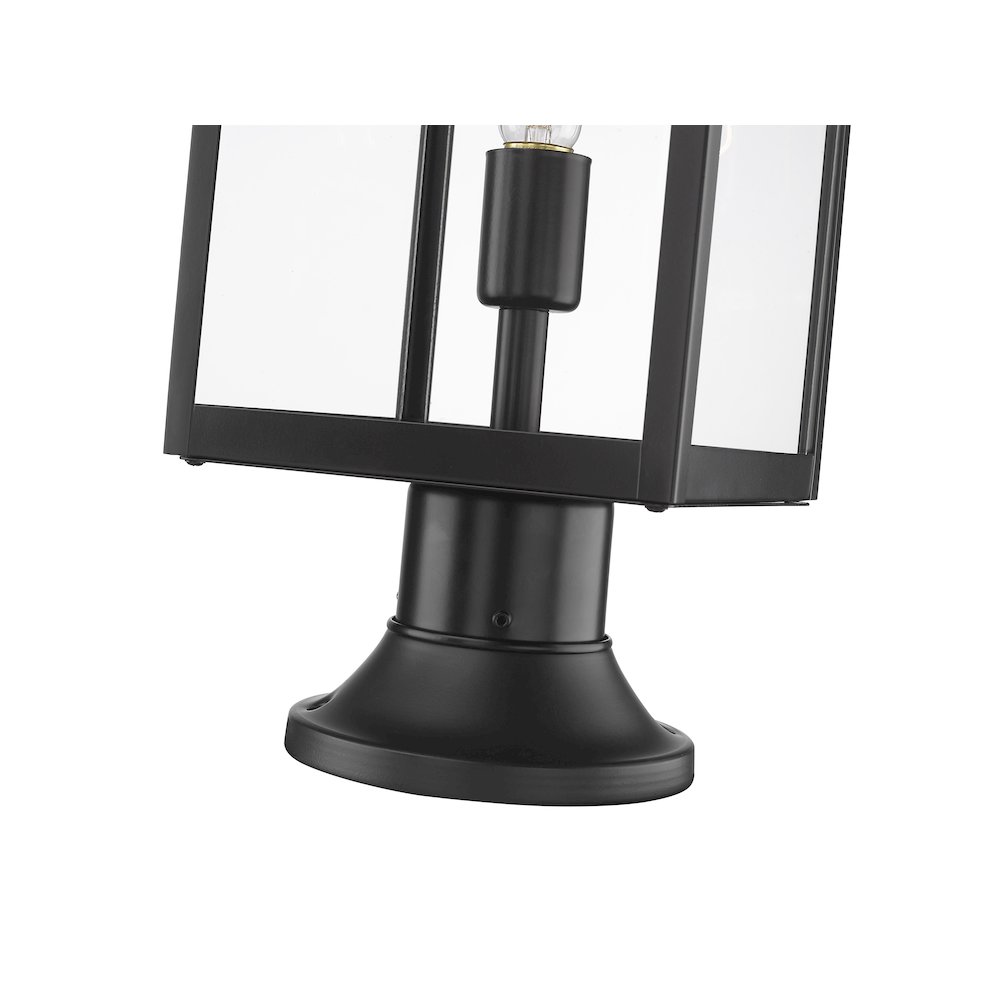 Z-Lite 1 Light Outdoor Pier Mounted Fixture. Picture 4