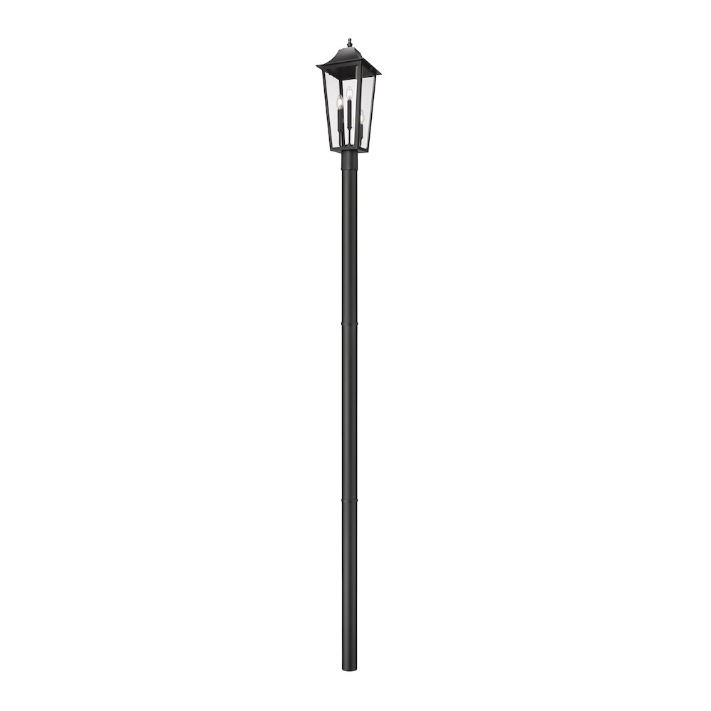 Z-Lite 3 Light Outdoor Post Mount Fixture. Picture 2