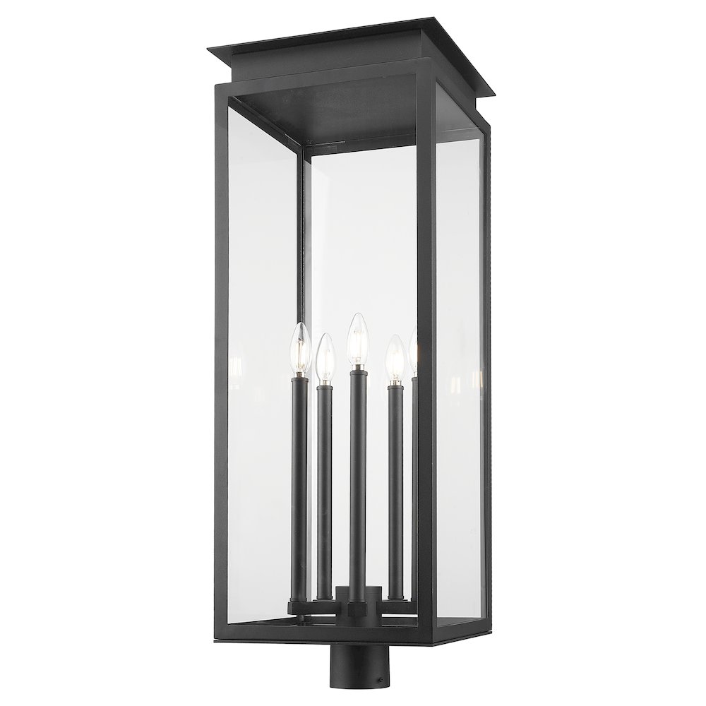 Z-Lite 5 Light Outdoor Post Mount Fixture. Picture 2