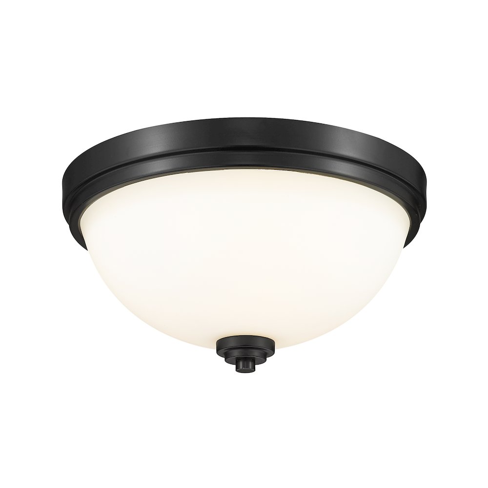 Z-Lite 2 Light Flush Mount. Picture 1