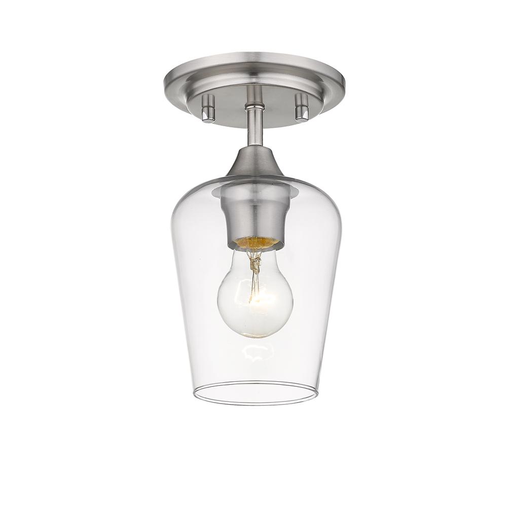 1 Light Flush Mount. Picture 2