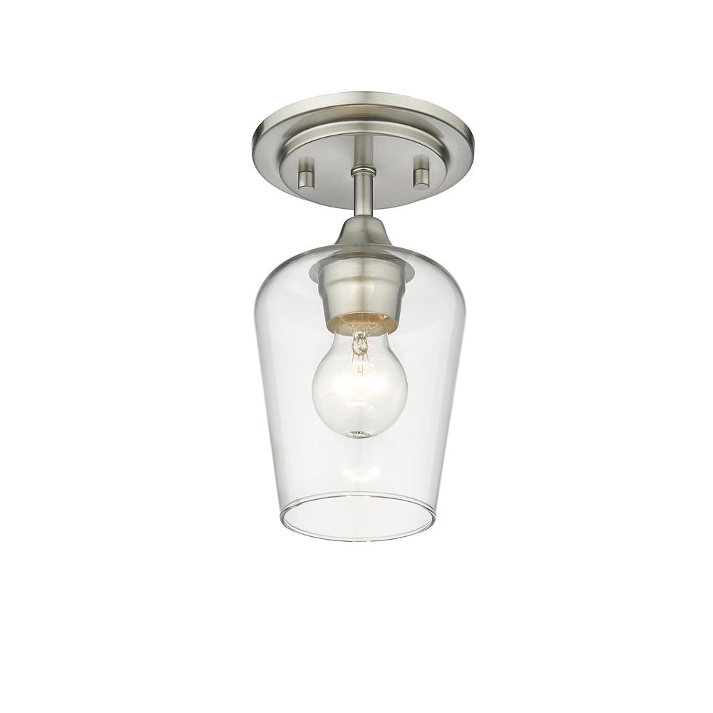 1 Light Flush Mount. Picture 3
