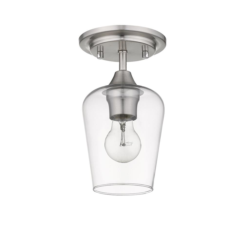 1 Light Flush Mount. Picture 5