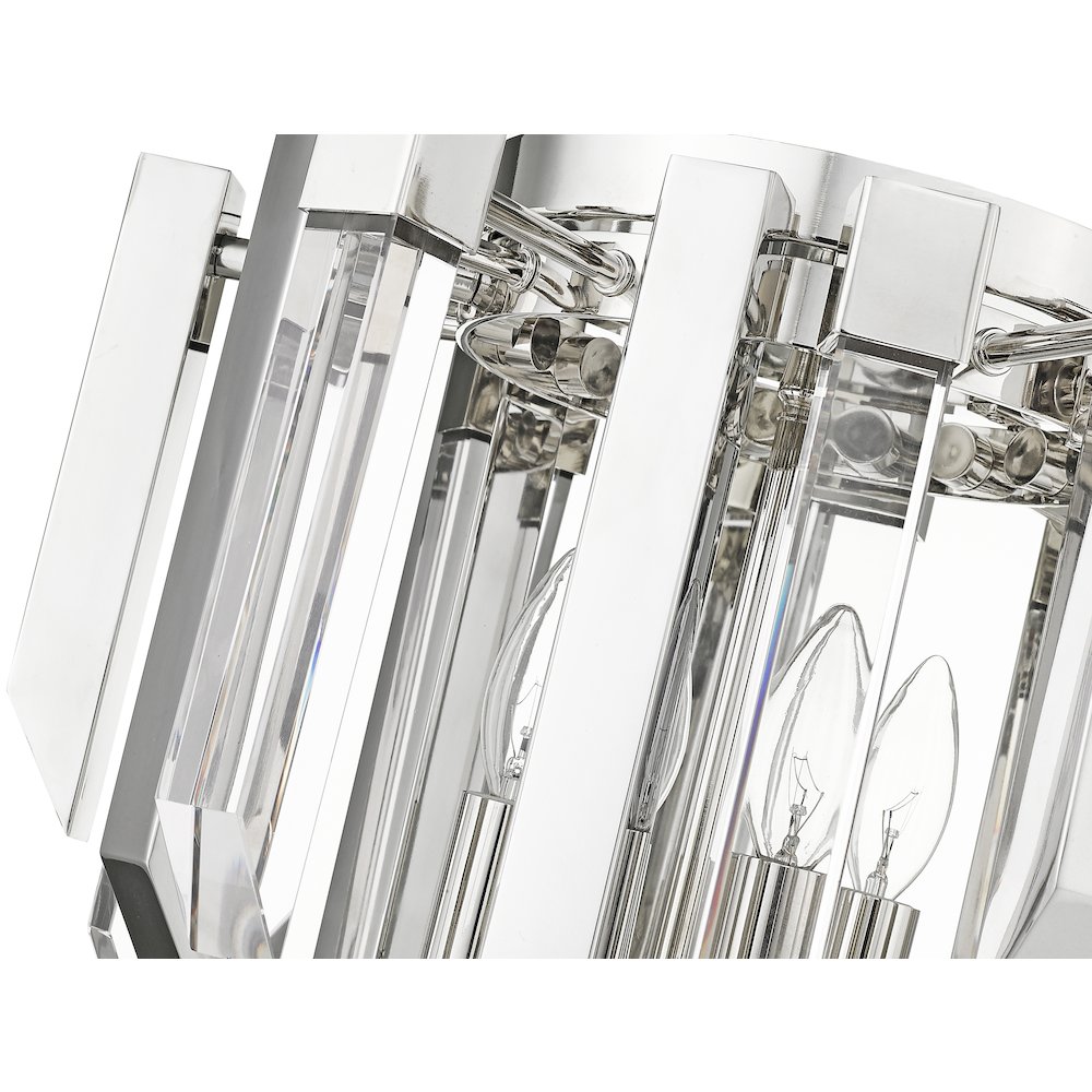 Z-Lite 4 Light Flush Mount. Picture 4