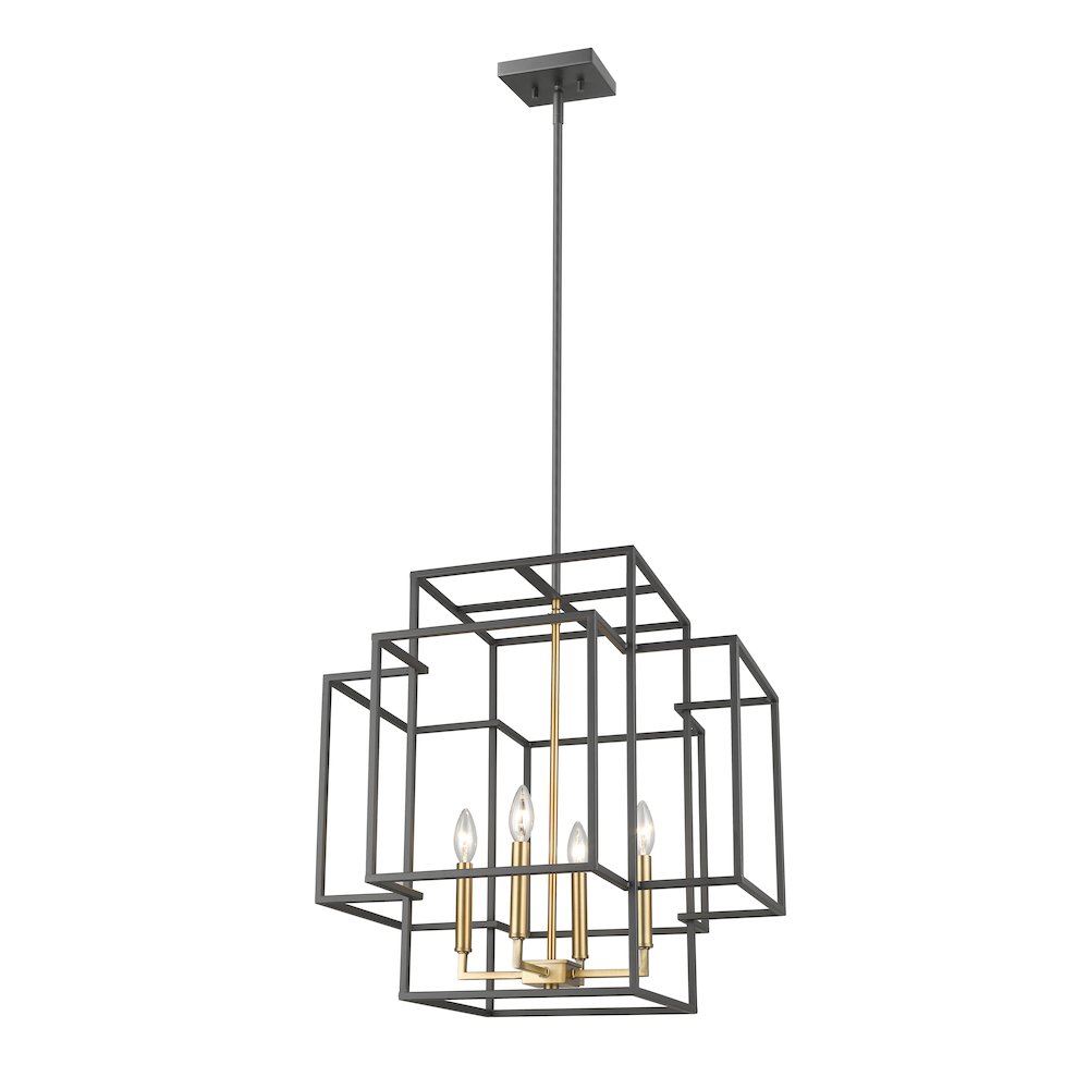 Z-Lite 4 Light Chandelier. Picture 3