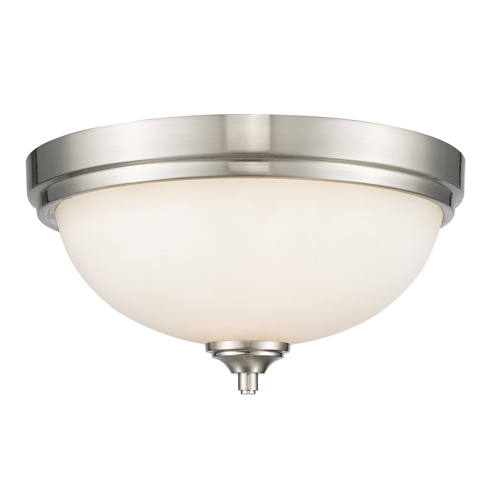 Z-Lite 2 Light Flush Mount. Picture 1