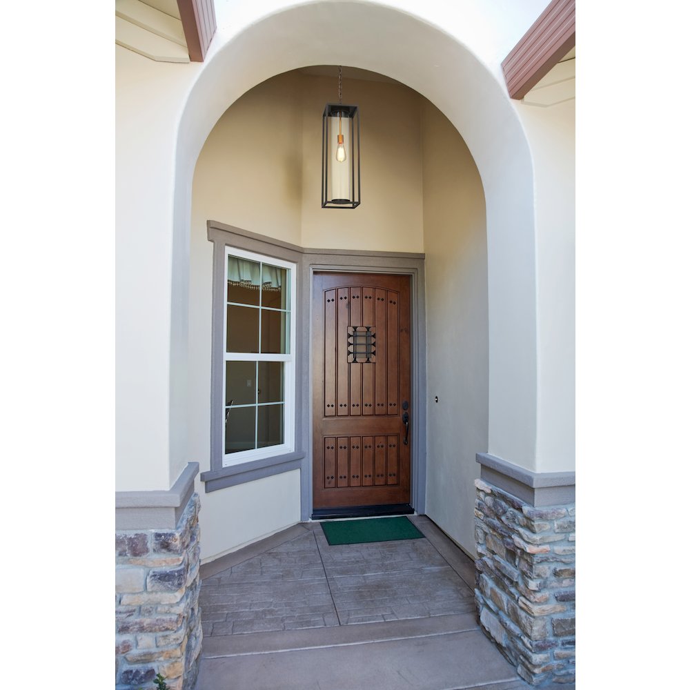 Z-Lite 1 Light Outdoor Chain Mount Ceiling Fixture. Picture 7