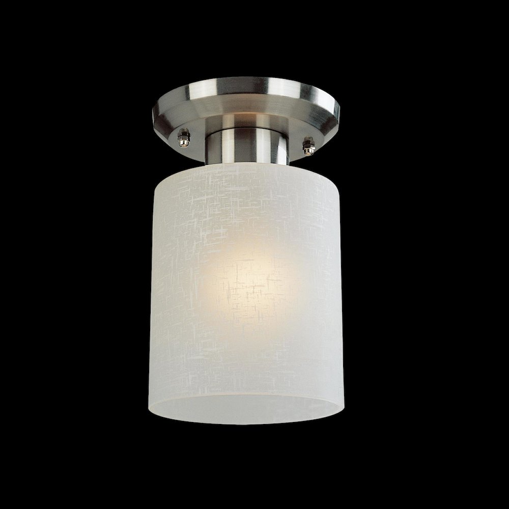 Z-Lite 1 Light Flush Mount. Picture 1