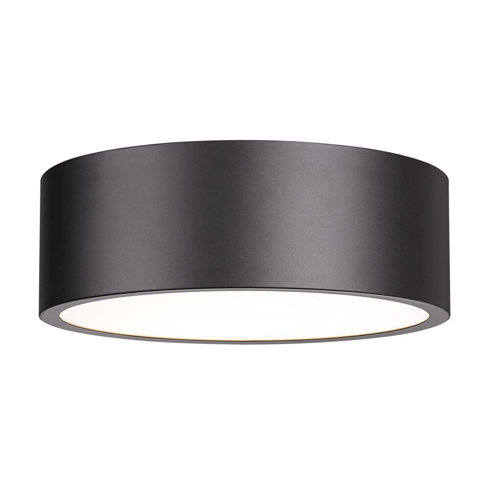 3 Light Flush Mount. Picture 1