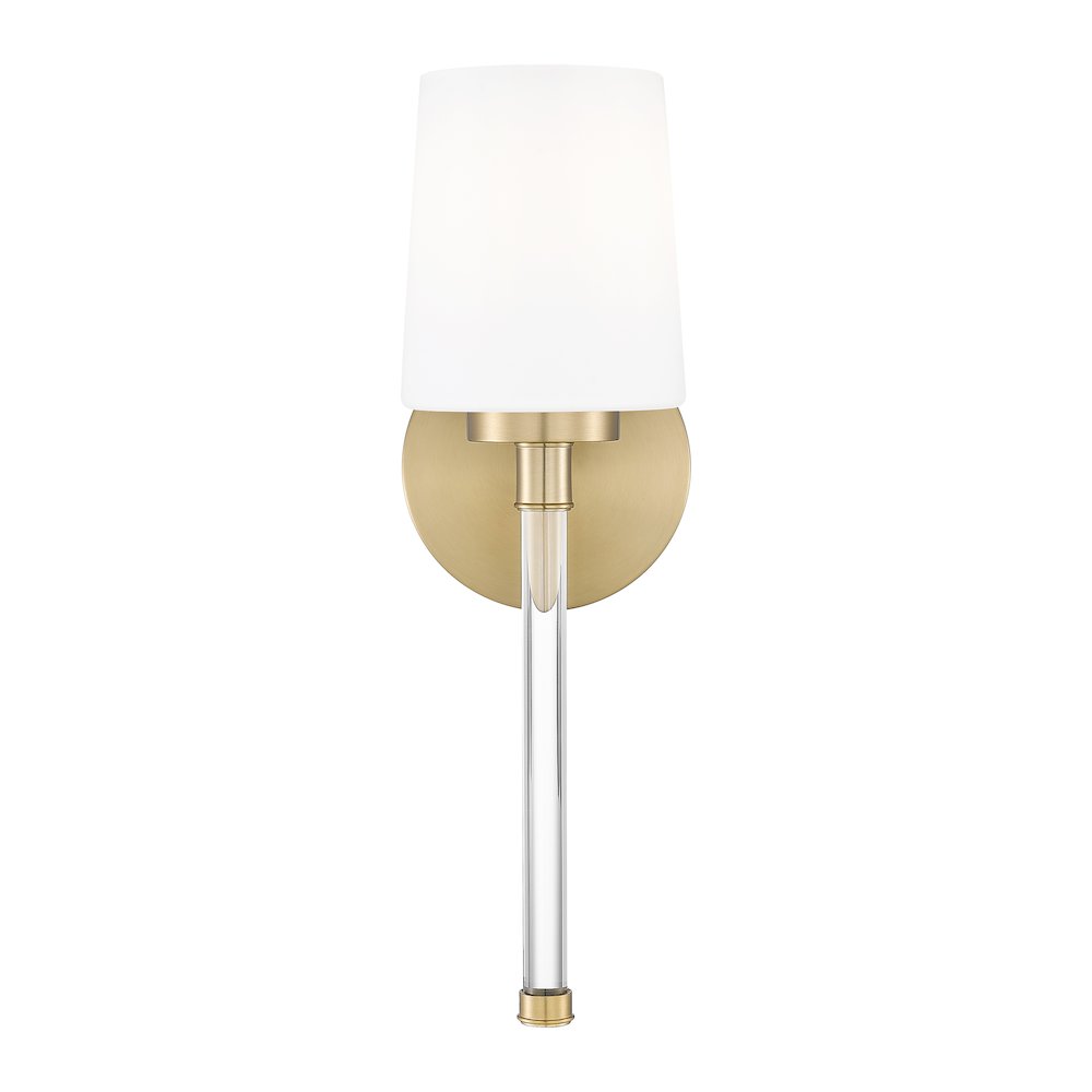 Z-Lite 1 Light Wall Sconce, Modern Gold. Picture 2