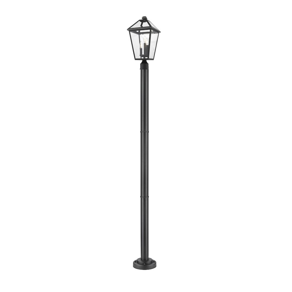 Z-Lite 3 Light Outdoor Post Mounted Fixture. Picture 1