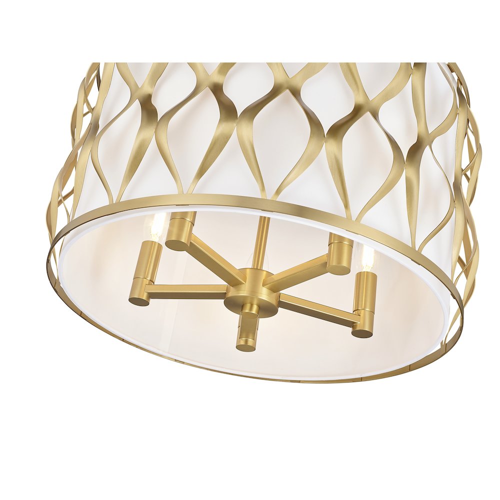 Z-Lite 5 Light Pendant. Picture 4