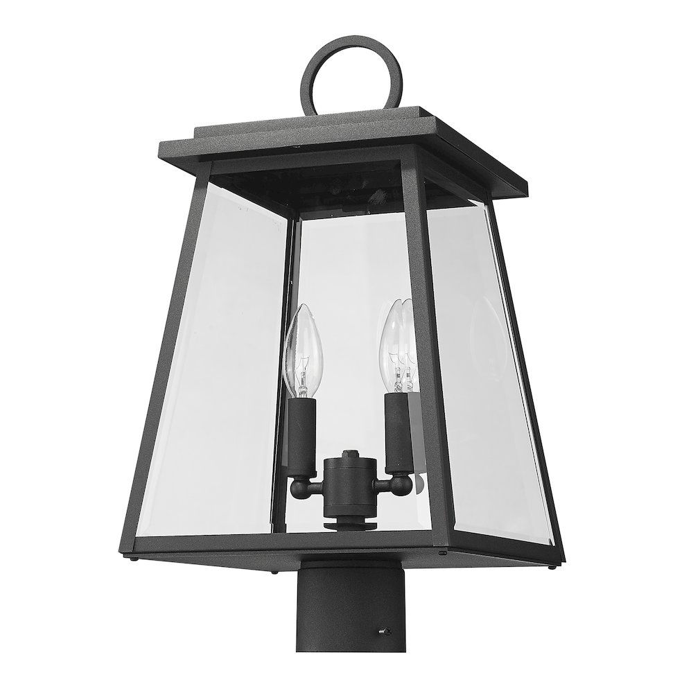 Z-Lite 2 Light Outdoor Post Mount Fixture. Picture 5