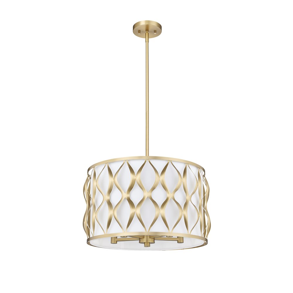 Z-Lite 5 Light Pendant. Picture 5