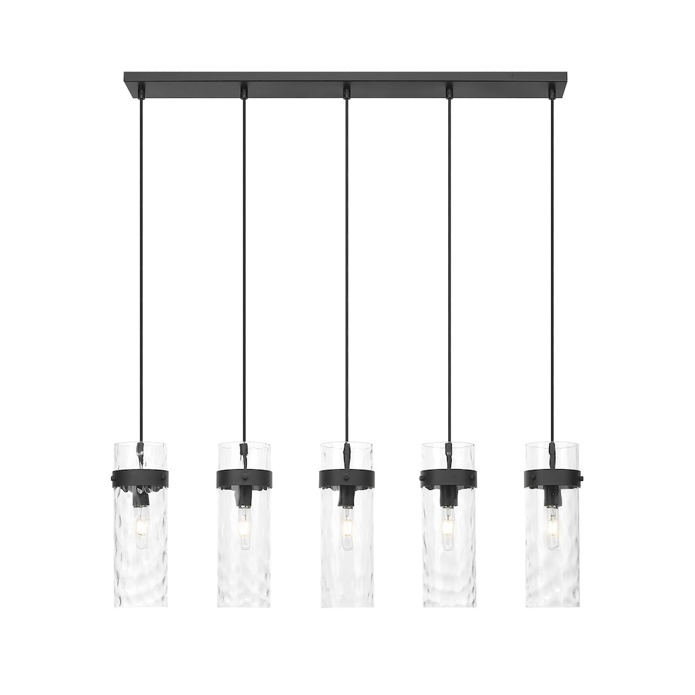 Z-Lite 5 Light Linear Chandelier. Picture 3