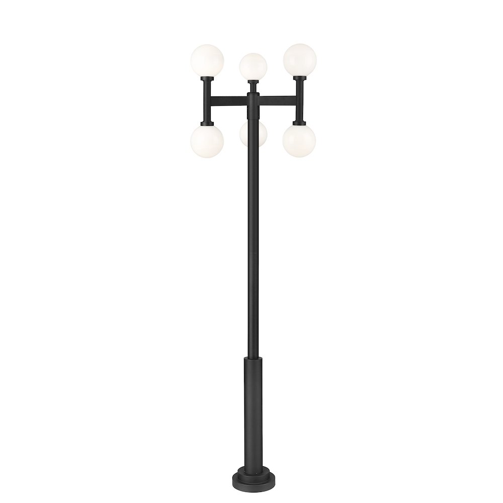 Z-Lite 6 Light Outdoor Post Mount Fixture. Picture 3