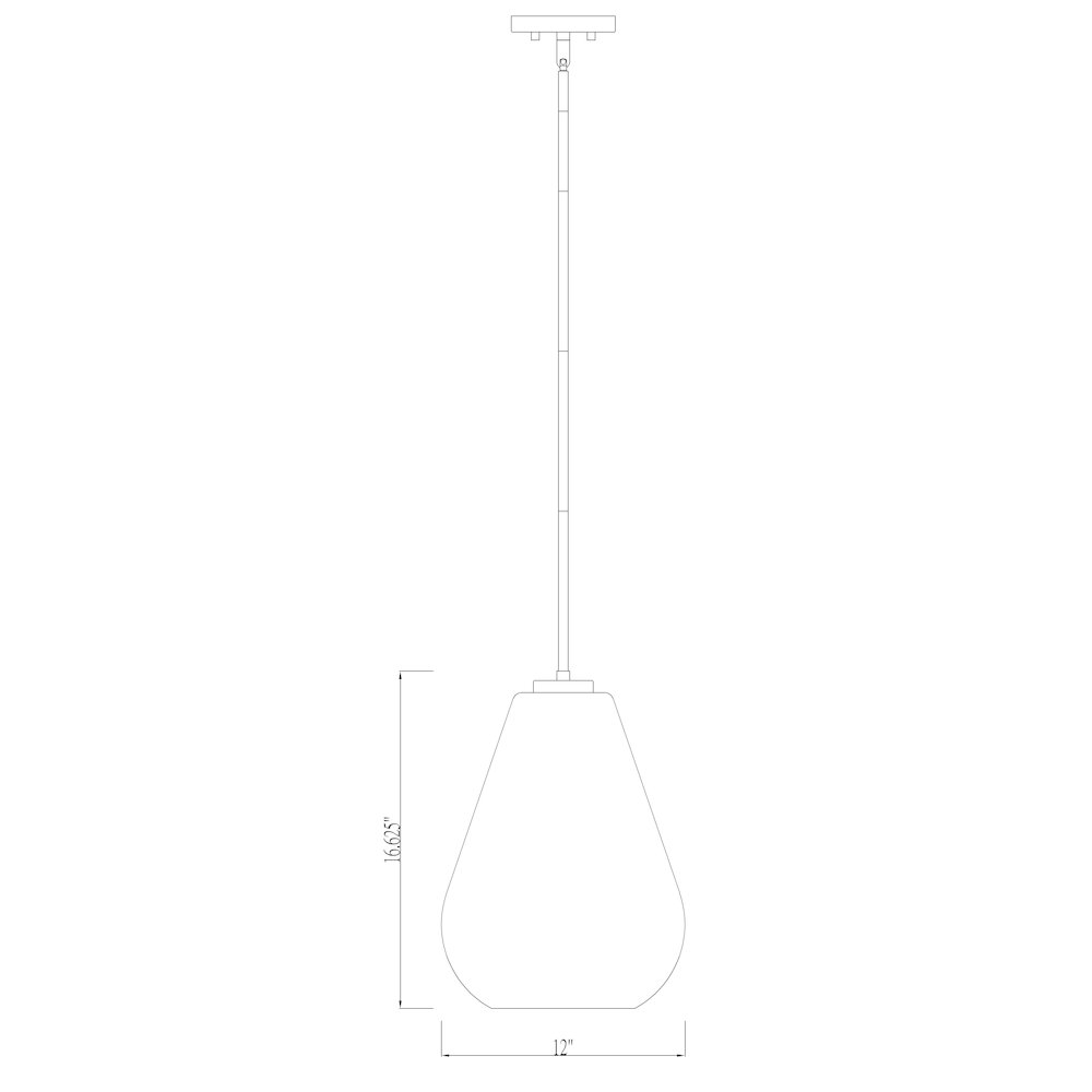 Z-Lite 1 Light Pendant. Picture 8