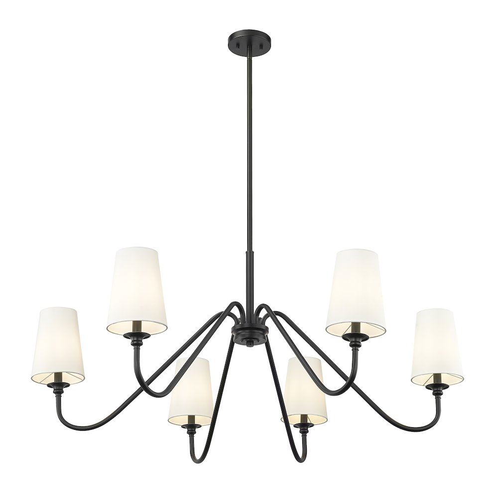 Z-Lite 6 Light Chandelier. Picture 3