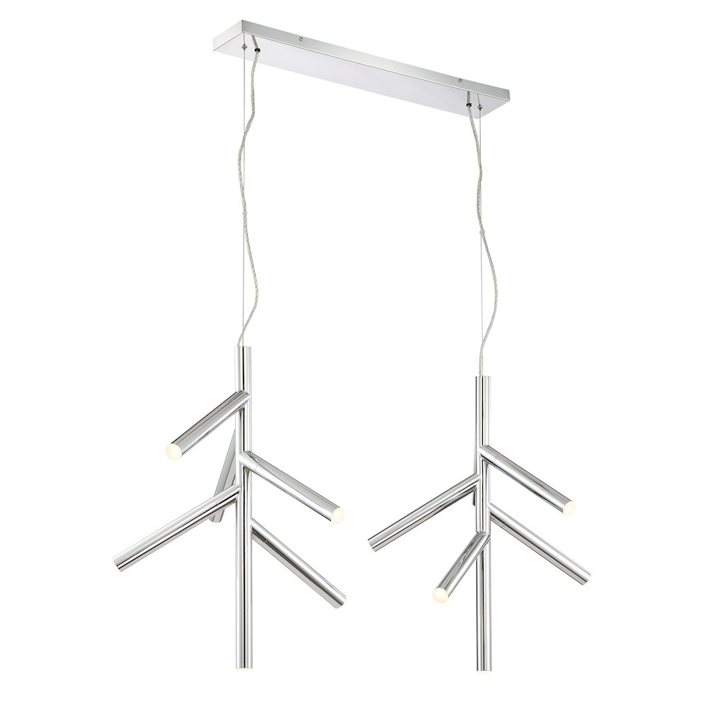 Z-Lite 12 Light Linear Chandelier. Picture 1