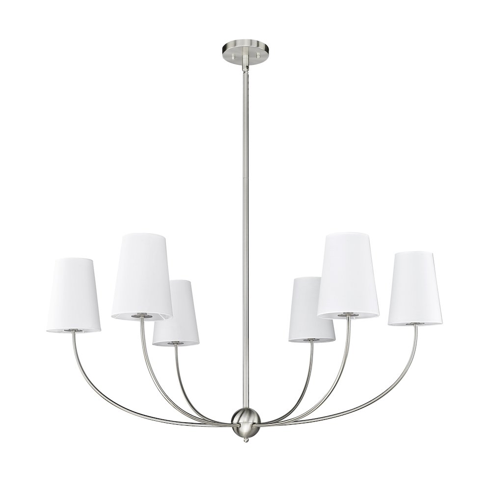 Z-Lite 6 Light Chandelier. Picture 5