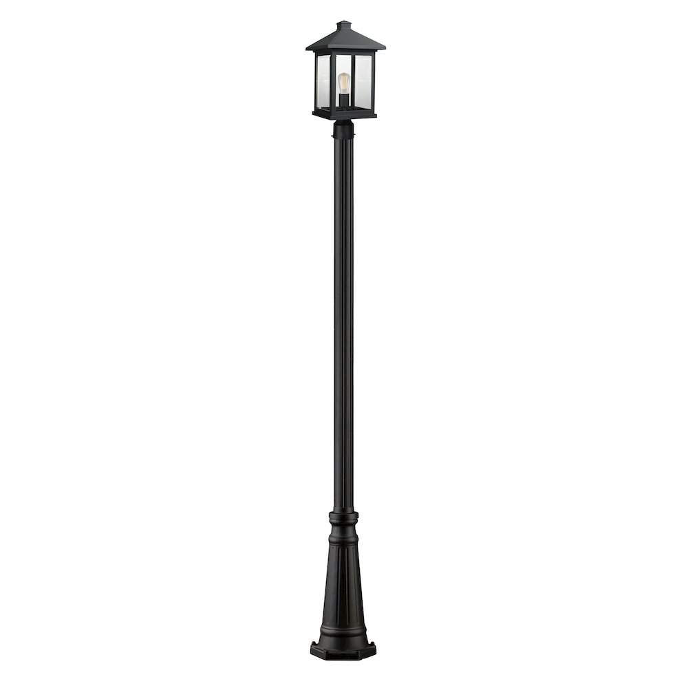 Z-Lite 1 Light Outdoor Post Mounted Fixture. Picture 1