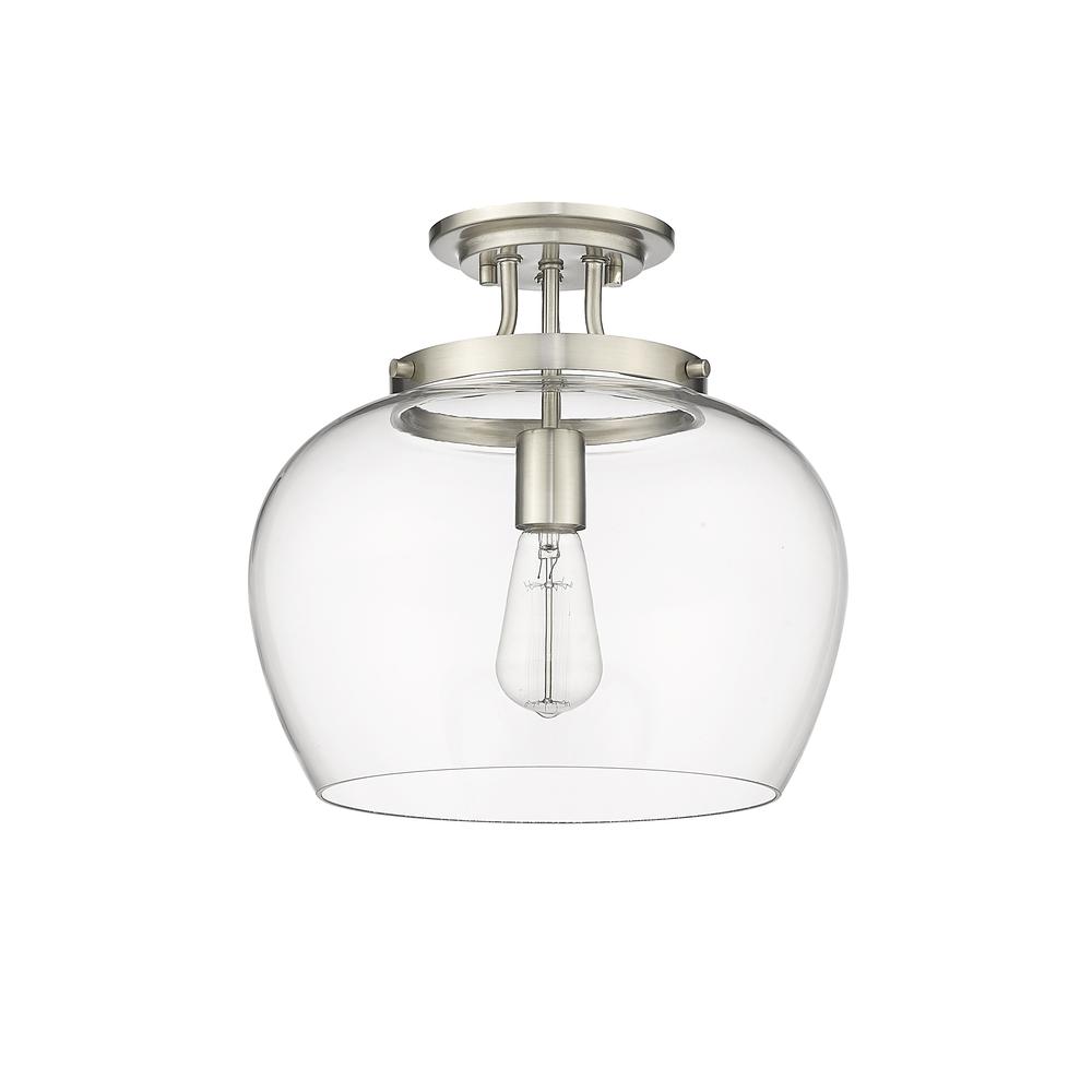 1 Light Semi Flush Mount. Picture 5