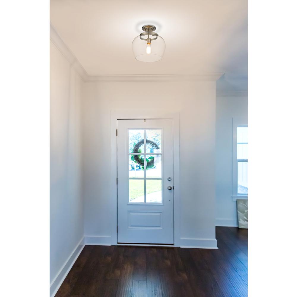 1 Light Semi Flush Mount. Picture 7