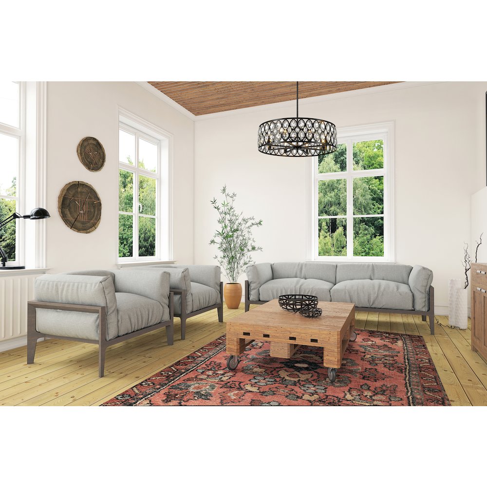 Z-Lite 8 Light Chandelier. Picture 6