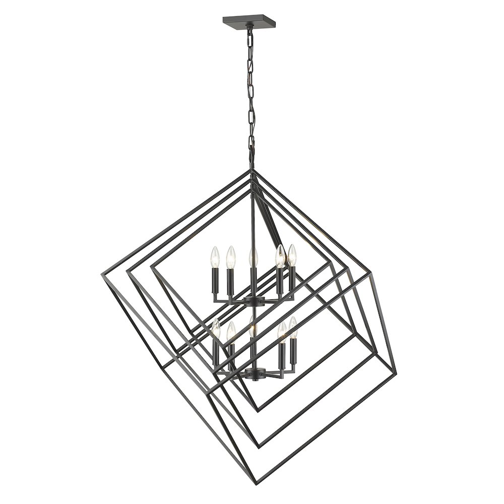 Z-Lite 10 Light Chandelier. Picture 1