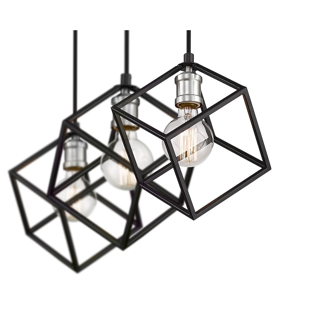 Z-Lite 3 Light Linear Chandelier. Picture 4