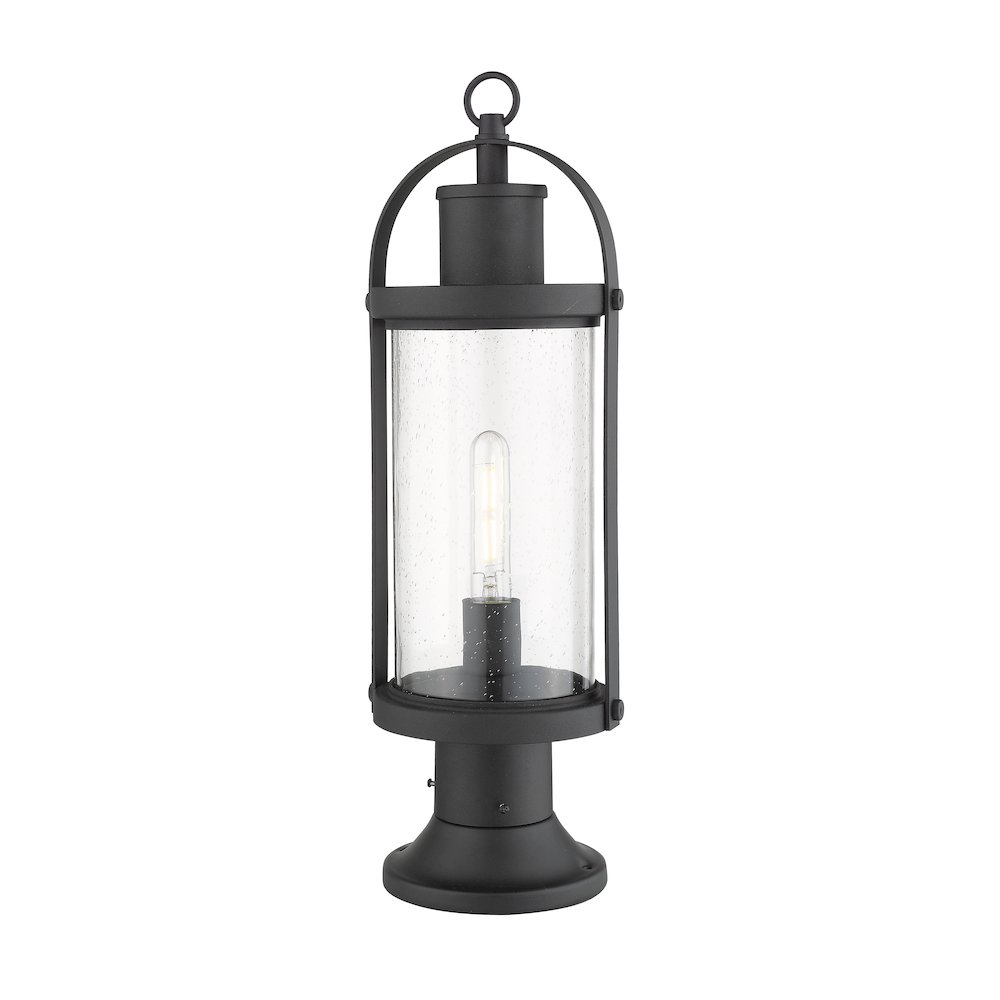 Z-Lite 1 Light Outdoor Pier Mounted Fixture. Picture 3